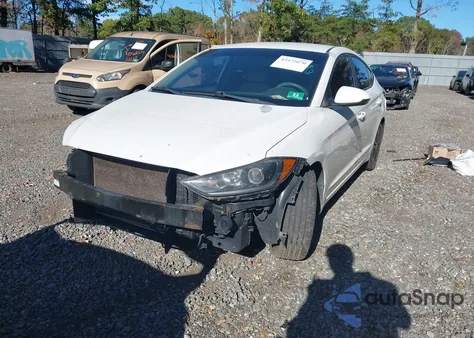 2018 Hyundai Elantra Sel из США, поврежденный, VIN 5NPD84LF4JH250587